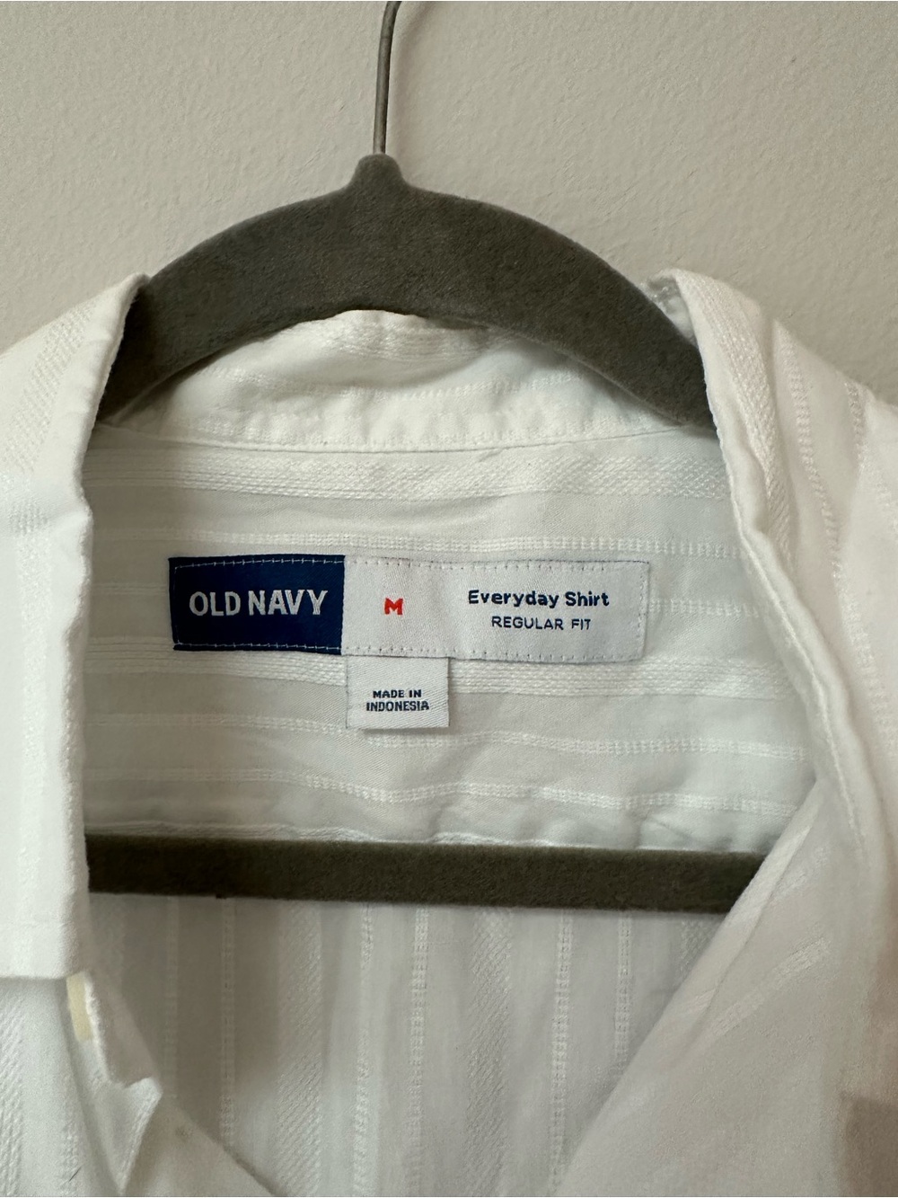 Old Navy White Men’s Everyday Button-Down Shirt